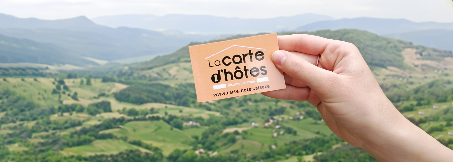 Tourisme - Cartes d'hôtes